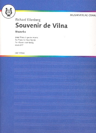 Souvenir de Vilna pp.217 fr Klavier zu 4 Hnden