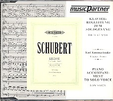 Winterreise op.89 D911 tief CD Klavierbegleitung zur tiefen Solostimme