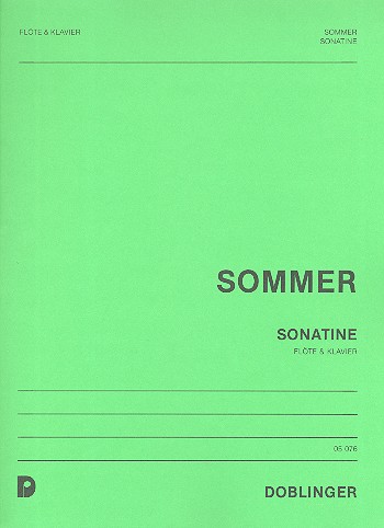 Sonatine fr Flte und Klavier