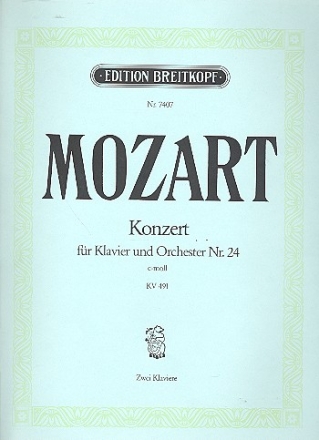 Konzert c-Moll KV491 fr 2 Klaviere