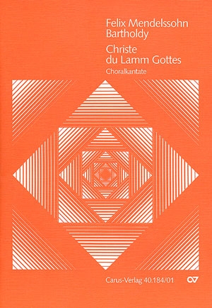 Christe du Lamm Gottes  fr gem Chor und Streicher Partitur