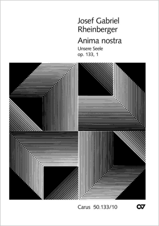 ANIMA NOSTRA OP.133,1 FUER GEM CHOR (SSATTB) A CAPPELLA  PARTITUR (LA/DT)