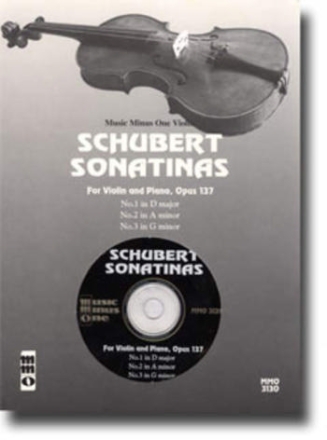 MUSIC MINUS ONE VIOLIN SCHUBERT SONATINAS OP.137 FOR VIOLIN AND PIANO