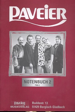 Paveier: Notenbuch 2 fr Gesang und Klavier