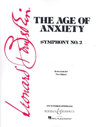 The age of anxiety Symphony No.2 for piano and orchestra 2-piano-score