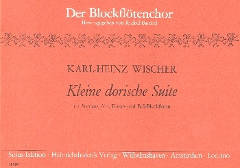 Kleine dorische Suite fr fr 4 Blockflten (SATB) Spielpartitur