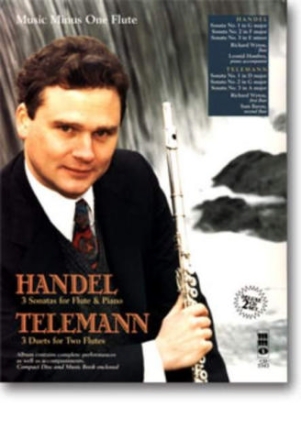 Hndel and Telemann for Flute (+2 CD's) score and part