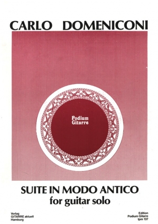 Suite in modo antico for guitar