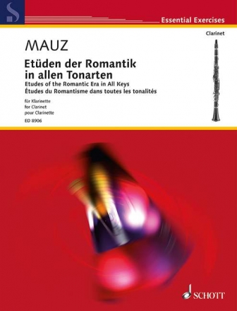 Etden der Romantik in allen Tonarten fr Klarinette