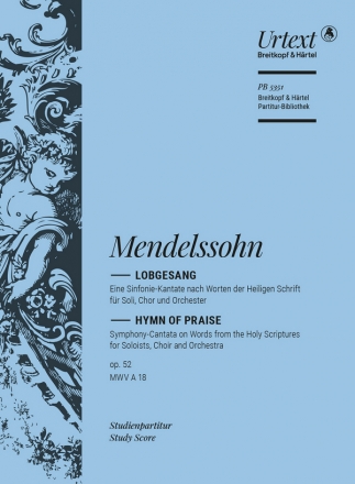 Sinfonie B-Dur Nr.2 op.5 fr Soli, Chor und Orchester Studienpartitur