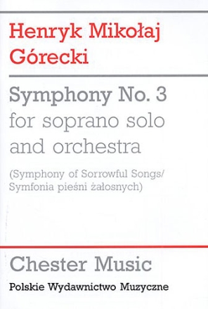 Symphony no.3 op.36 for soprano solo and orchestra study score