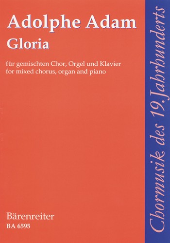 GLORIA FUER GEM CHOR, ORGEL UND KLAVIER   PARTITUR