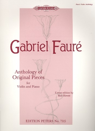 Anthology of original Pieces for violin and piano