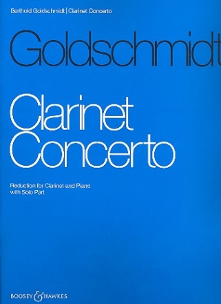 Concerto for Clarinet and Orchestra for clarinet and piano