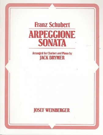 Arpeggione Sonata for clarinet in a and piano