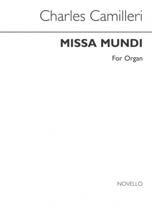 MISSA MUNDI FUER ORGEL V E R L A G S K O P I E