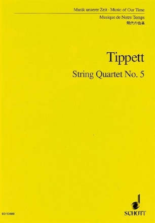 String quartet no.5  study score