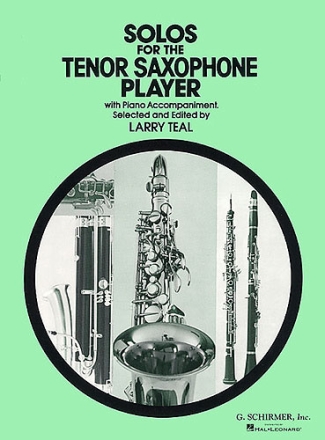 Solos for the tenor saxophone player with piano accompaniment 