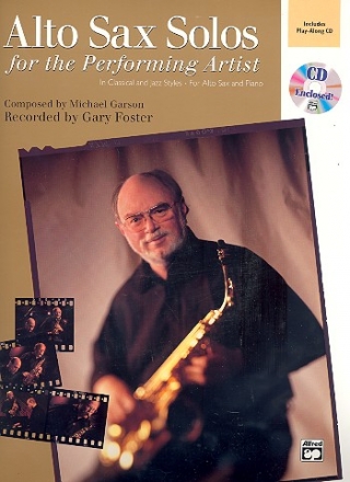 Alto Sax Solos (+Online Audio)  for alto saxophone and piano