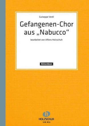 Gefangenen-Chor aus Nabucco fr Akkordeon solo