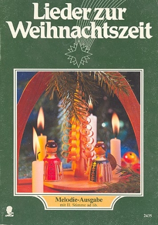 Lieder zur Weihnachtszeit Melodieausgabe