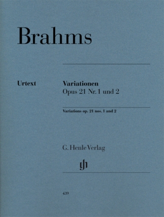 Variationen op.21,1-2 fr Klavier