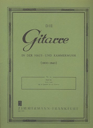 Quartett op.15 fr 4 Gitarren