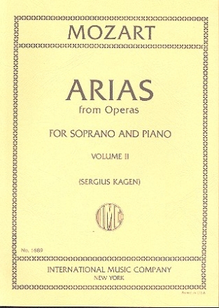 Arias from Operas vol.2 for soprano and piano