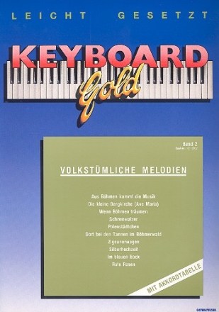 Keyboard Gold Band 2 Volkstmliche Melodien