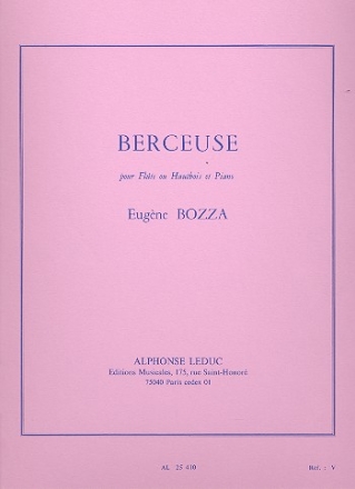 Berceuse  pour flute ou hautbois et piano