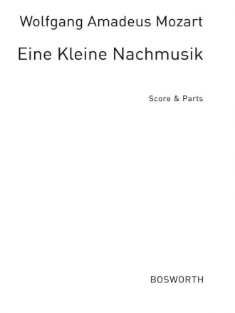 Eine kleine Nachtmusik KV525 Romanze und Menuett fr 4 Blockflten (SATB), Tamburin ad lib. (Verlagskopie)