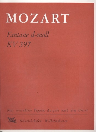 Fantasie d-Moll KV397  fr Klavier