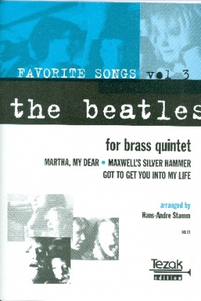 The Beatles favorite Songs vol.3 for brass quintet