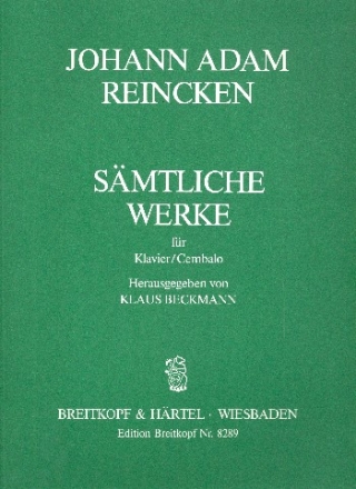 Smtliche Werke fr Klavier (Cembalo)