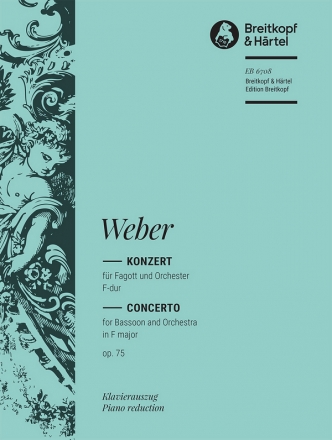 Konzert F-Dur op.75 fr Fagott und Orchester fr Fagott und Klavier