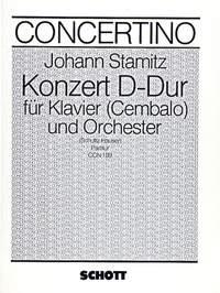 Konzert D-Dur op. 10/1 fr Klavier (Cembalo) und Orchester Partitur