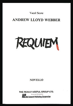 Requiem for soprano, tenor, treble, chorus and orchestra vocal score (en)