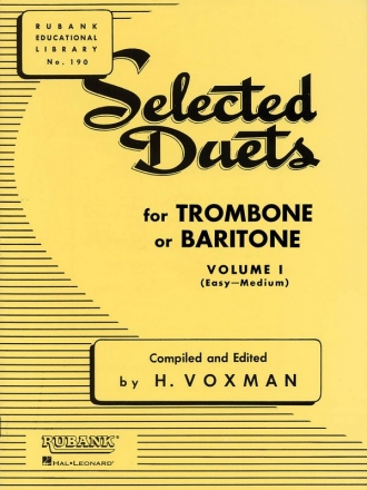 Selected Duets vol.1  for trombones (baritone)