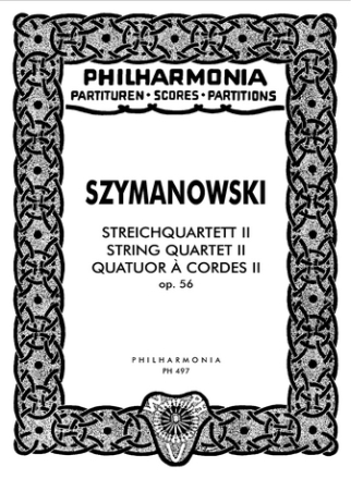 Streichquartett Nr.2 op.56 Studienpartitur