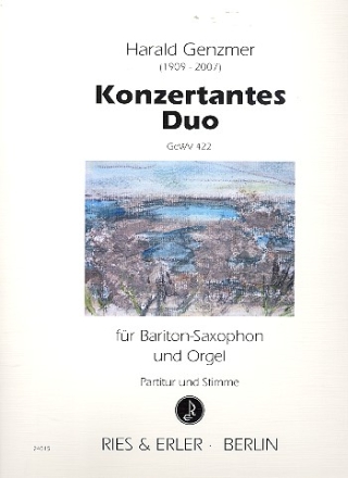 Konzertantes Duo fr Baritonsaxophon und Orgel