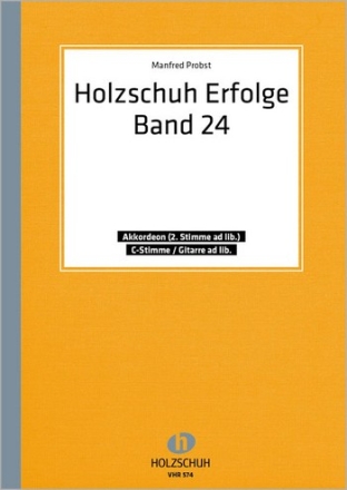 HOLZSCHUH ERFOLGE BAND 24 FUER AKKORDEON