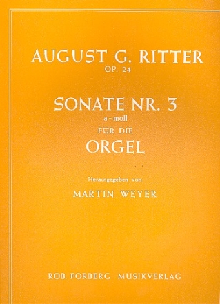 Sonate a-Moll Nr.3 op.23 fr Orgel