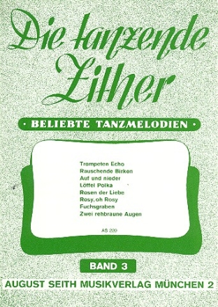 Die tanzende Zither Beliebte Tanzmelodien Band 3