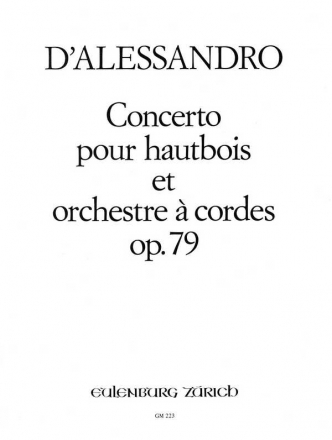 Concerto op.79 pour hautbois et orchestre chords pour hautbois et piano