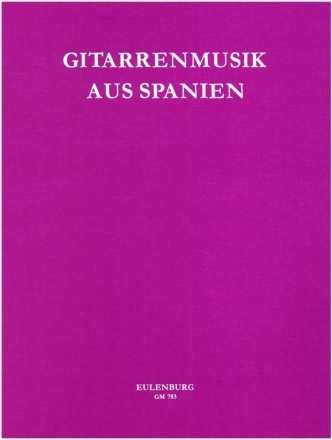 Gitarrenmusik aus Spanien fr Gitarre GARCIA VELASCO, VENANCIO, UEBERS.