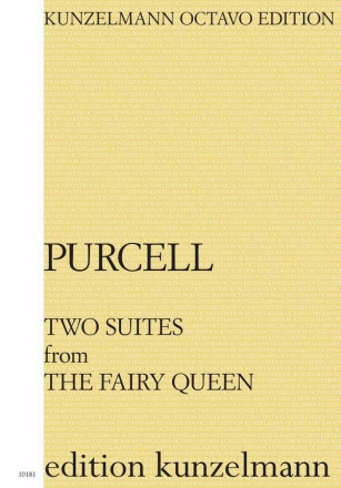 2 Suiten aus 'The Fairy Queen' fr Streichorchester Partitur