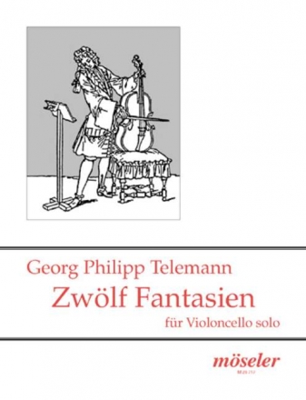 12 Fantasien fr Violoncello solo