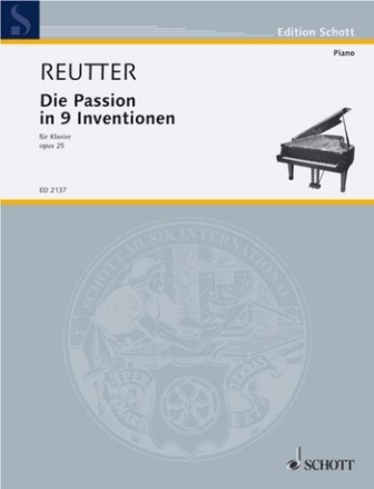 Die Passion in 9 Inventionen op. 25 fr Klavier