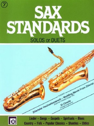 Sax Standards Band 7 Solos or Duets