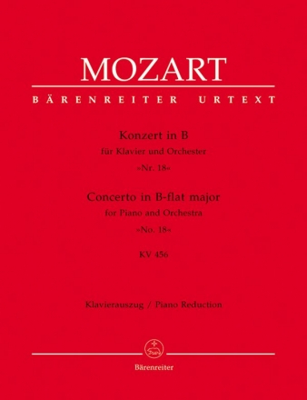 Konzert B-Dur KV456 fr Klavier und Orchester fr 2 Klaviere